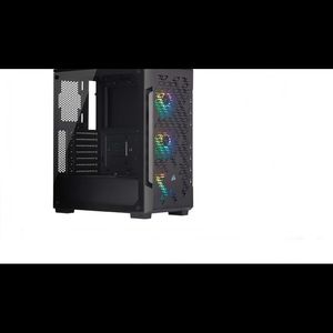 Corsair iCUE 220T RGB Airflow Tempered Glass Mid-Tower Smart Case - Black